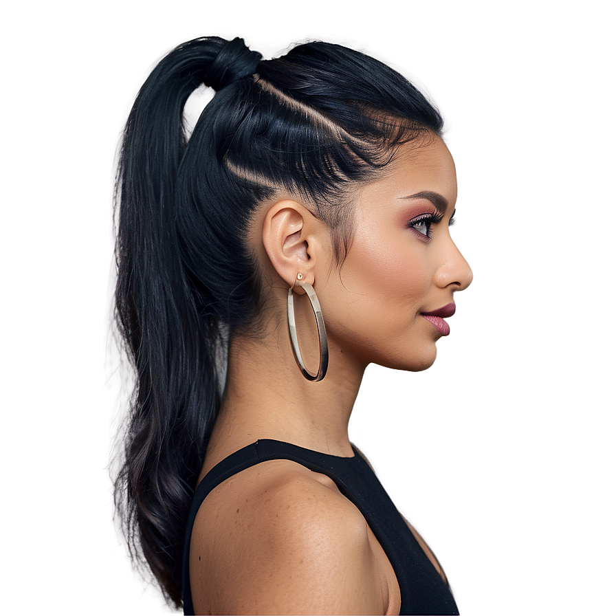 Ponytail With Cuffs Png Ekb PNG