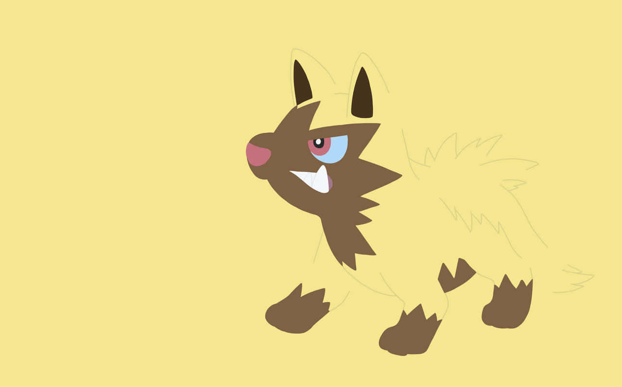 Poochyena Pokémon Illustratie Achtergrond