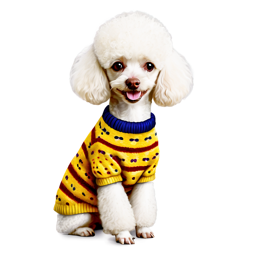 Poodle In Sweater Png 84 PNG