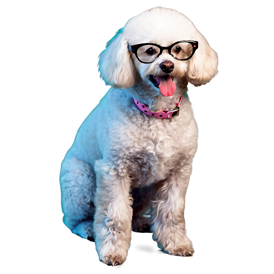 Poodle With Glasses Png 43 PNG