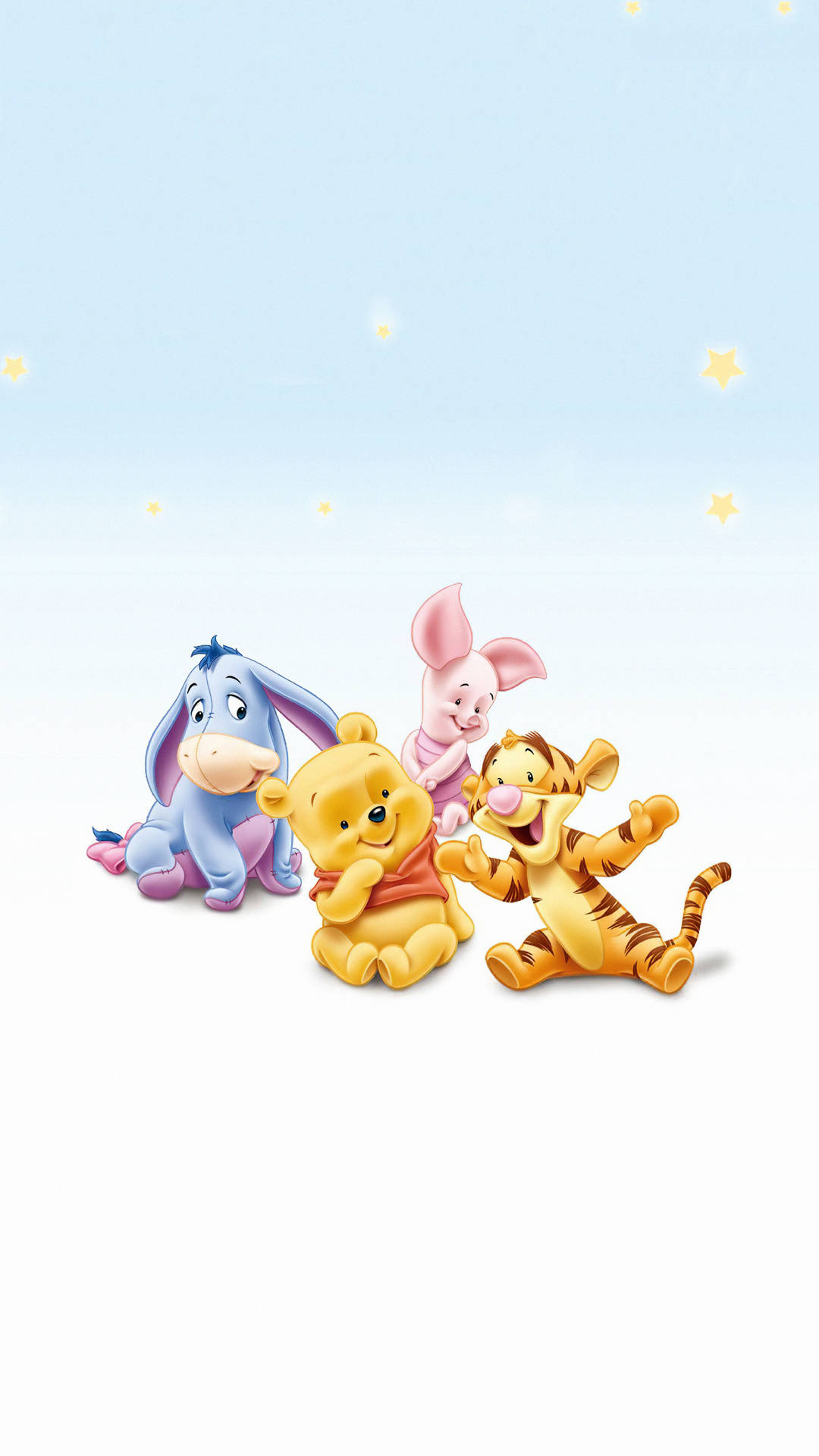 Pooh And Friends 2160x3840 Wallpaper