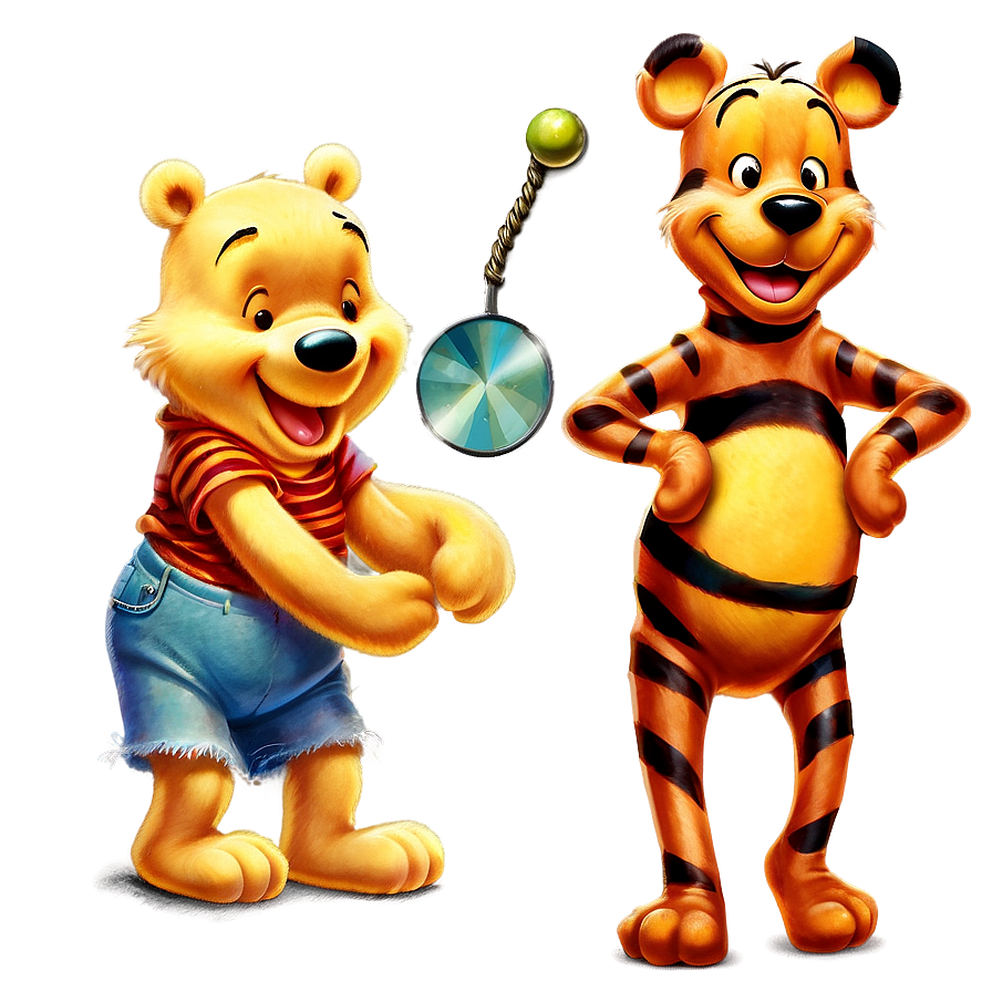 Download Pooh Bear And Tigger Png 79 | Wallpapers.com