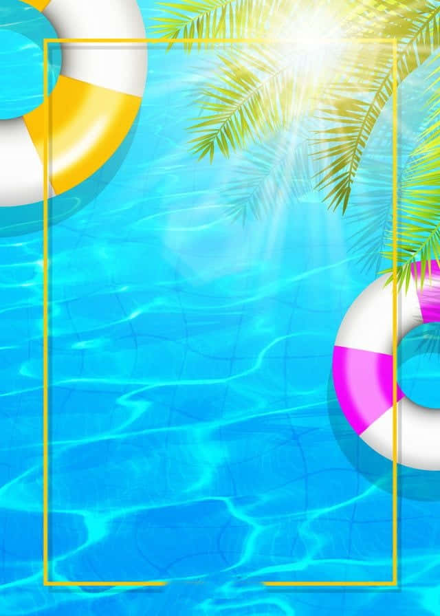 Pool Party Fabric, Wallpaper and Home Decor | Spoonflower