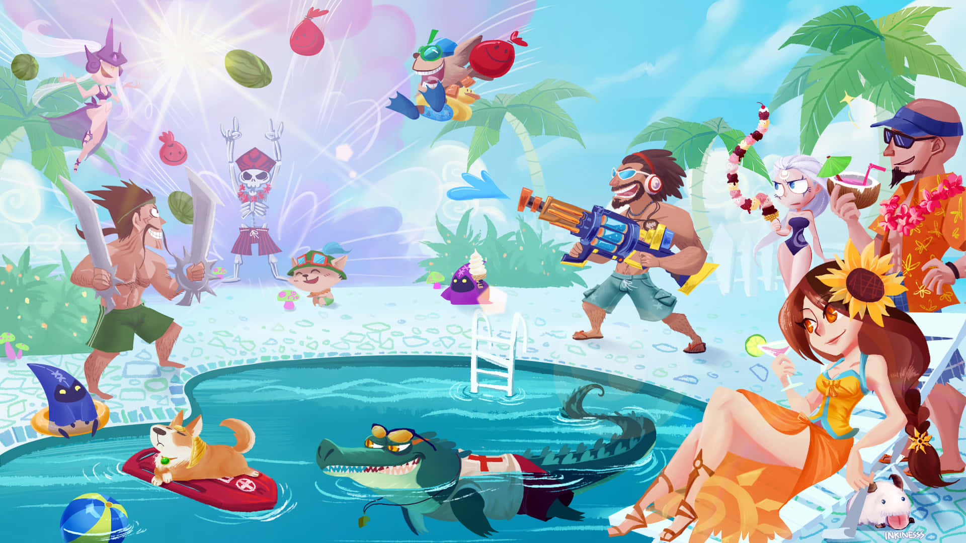 "Make a splash and throw the ultimate pool party!"