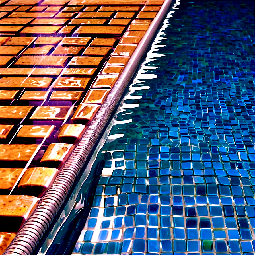 Pool Water And Tiles Texture Png 06252024 PNG