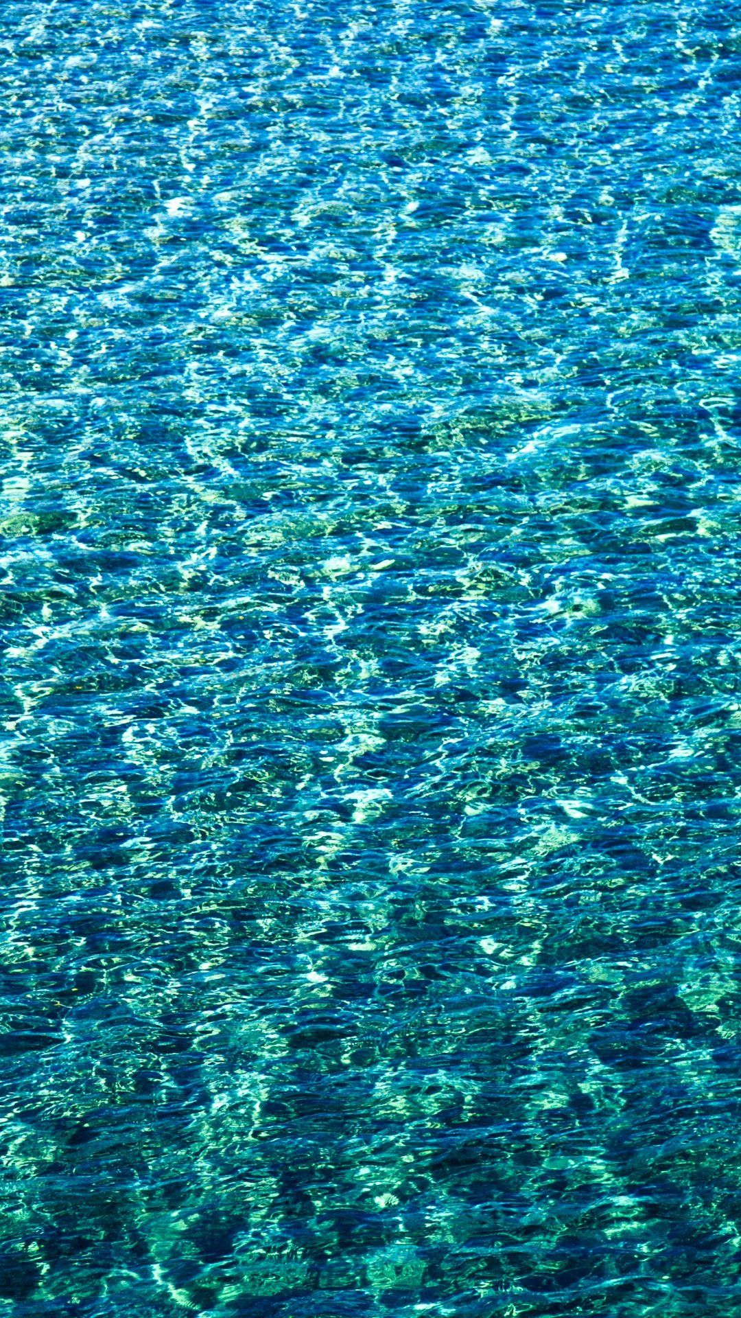 Pool Water Rippling Wallpaper