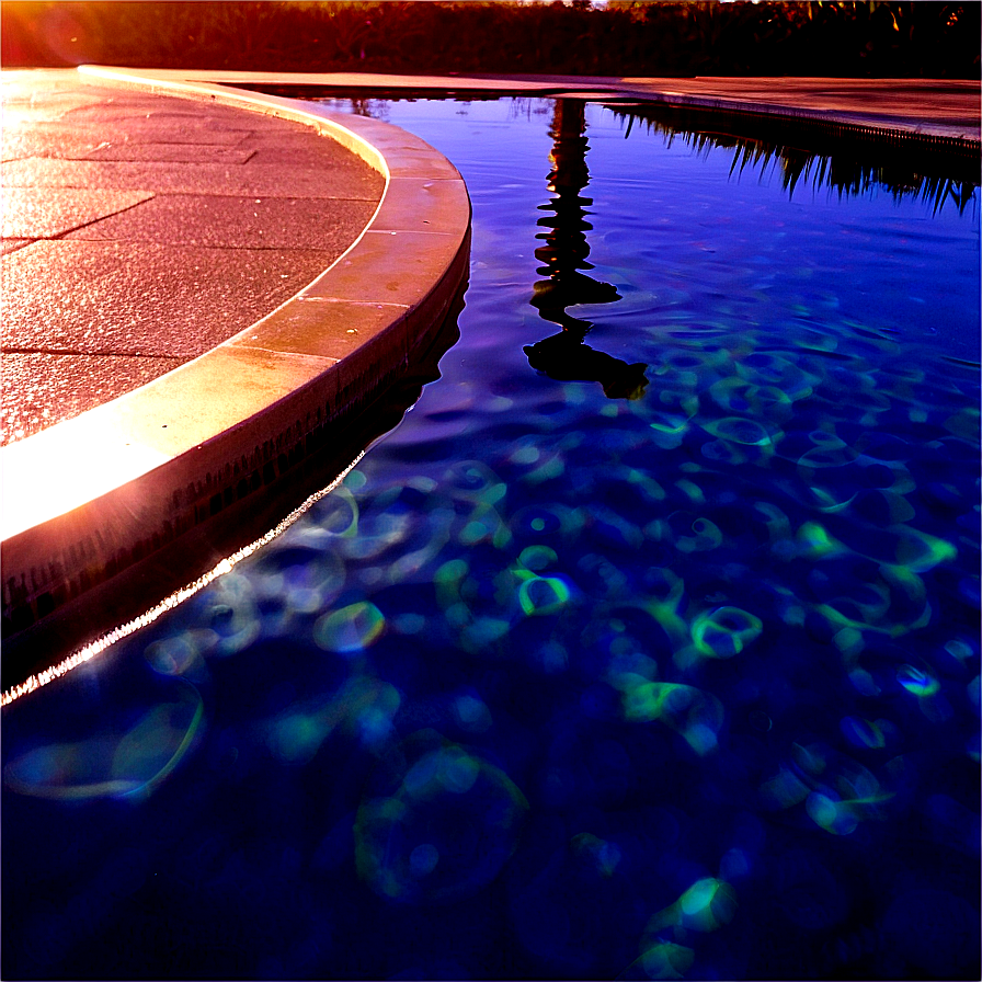 Pool Water With Sun Reflection Png Ogf57 PNG