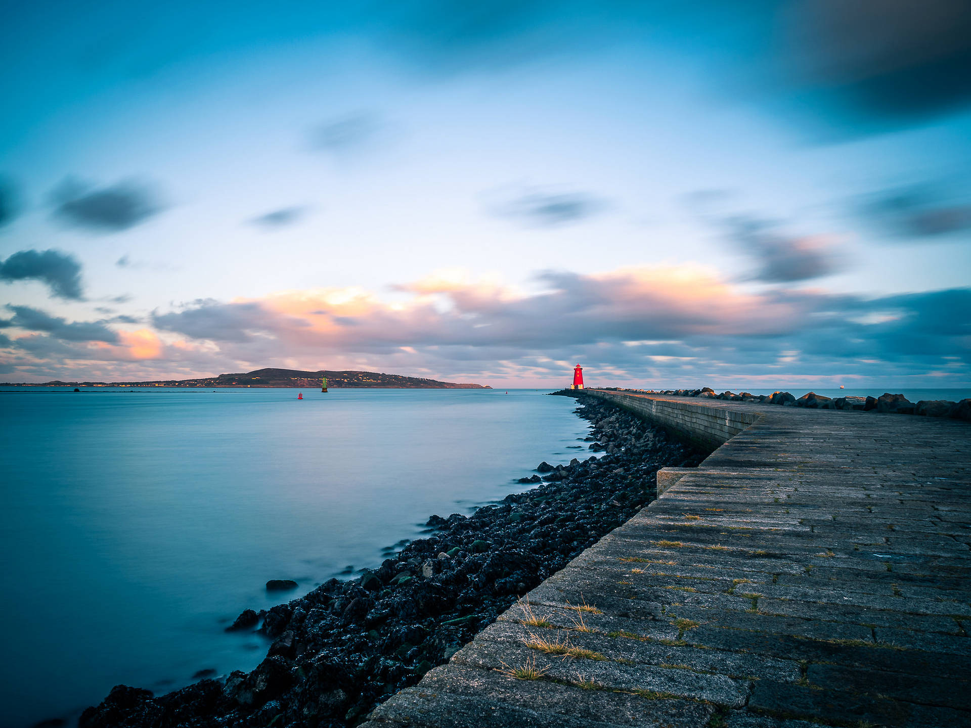 Poolbeg Lighthouse Dublin Ireland