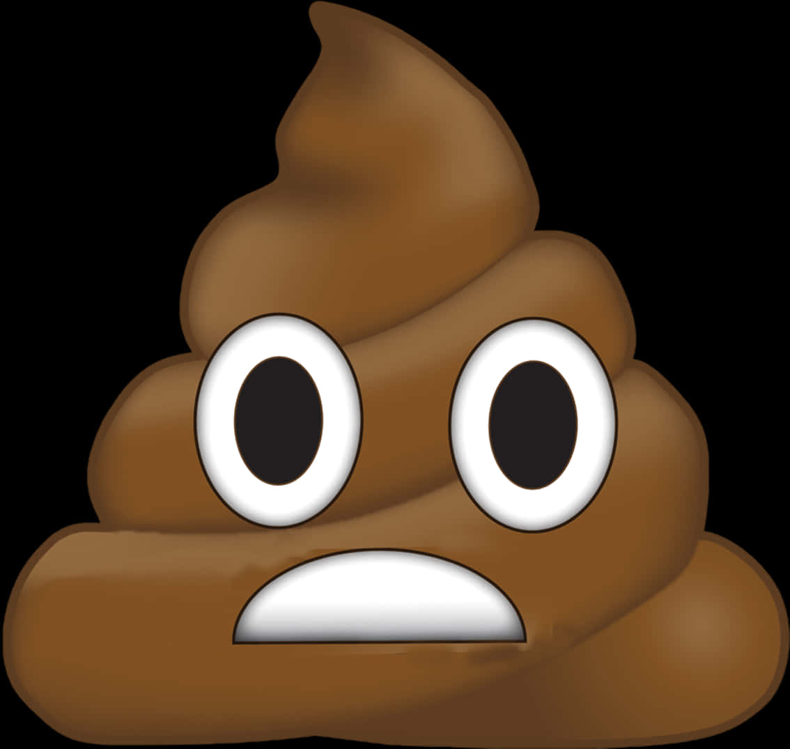Poop Emoji Graphic PNG