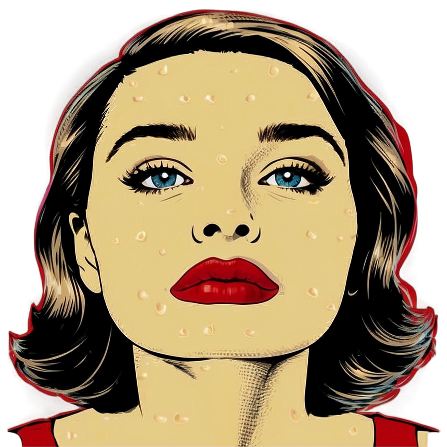 Pop Art Print Png Peu PNG