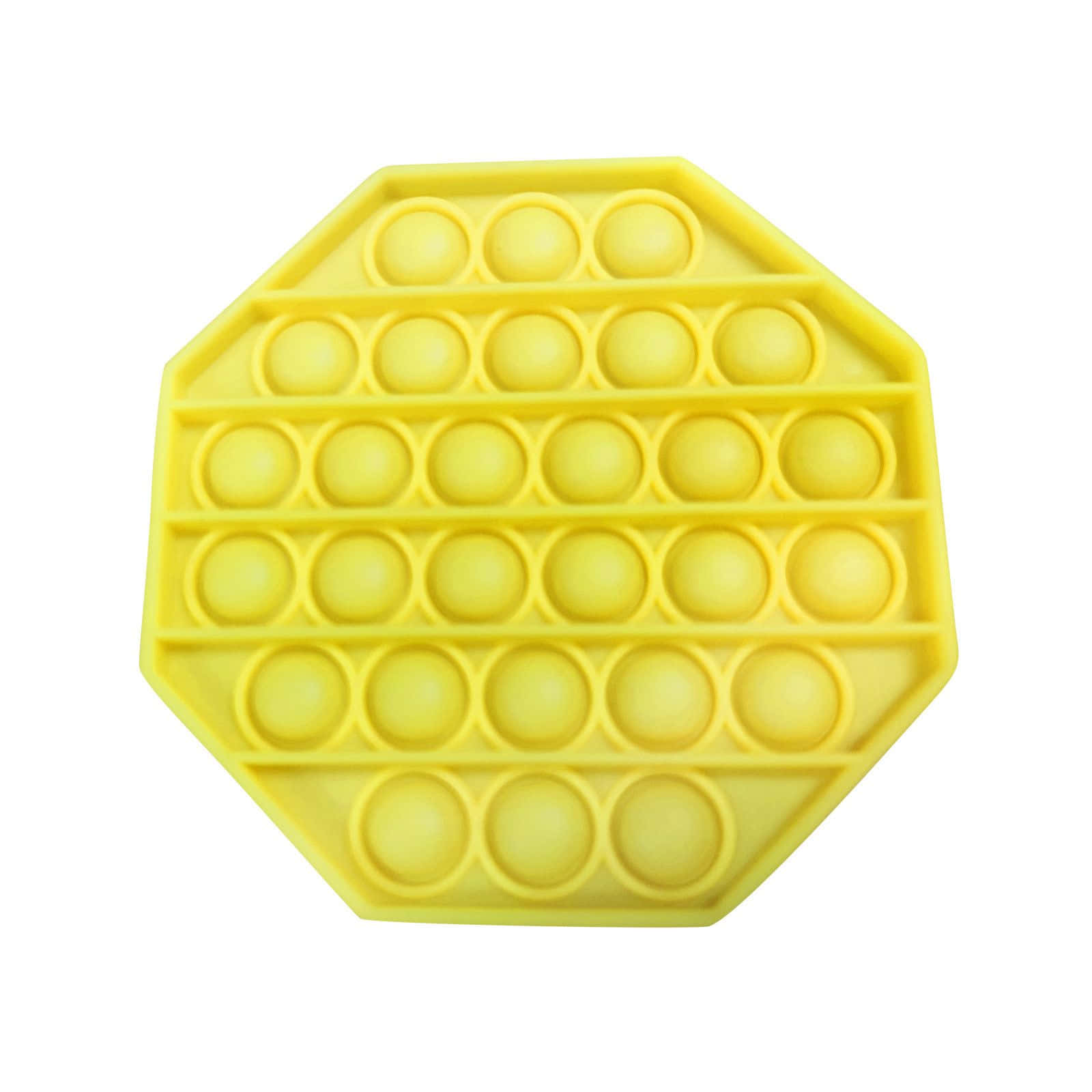 A Yellow Plastic Tray With A Yellow Circle On It