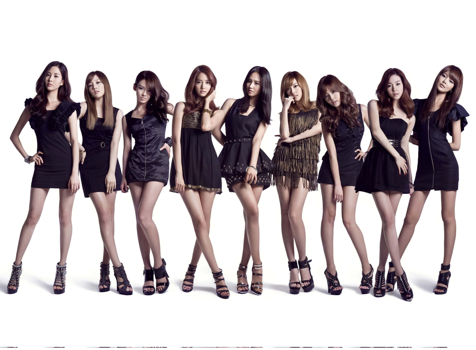 Korean Pop Music Group Girls Generation Wallpaper
