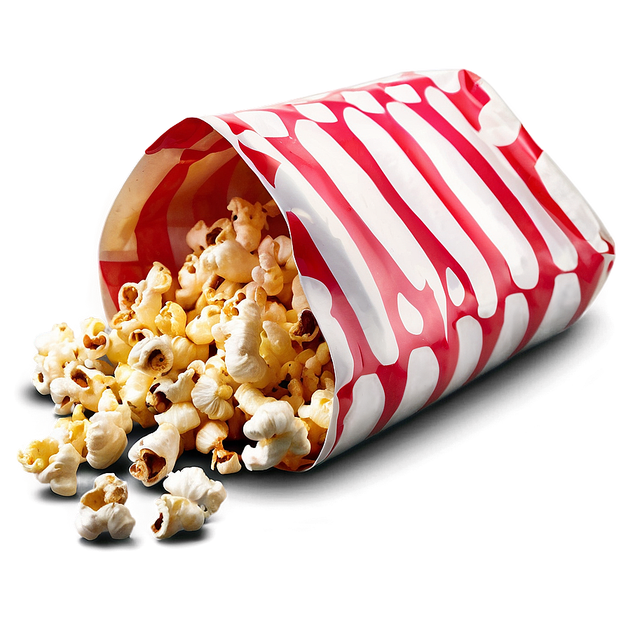 Popcorn Bag Png 05042024 PNG