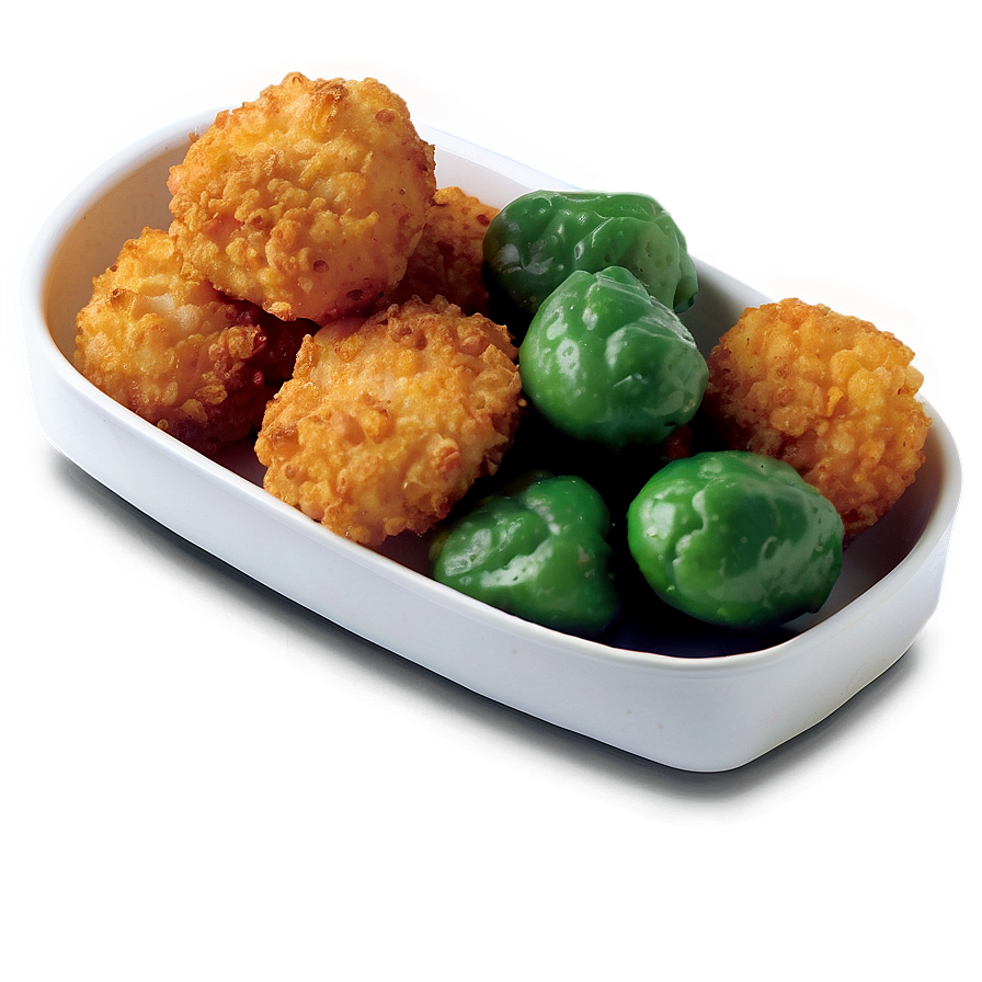 Popcorn Chicken Nuggets Png 06202024 PNG