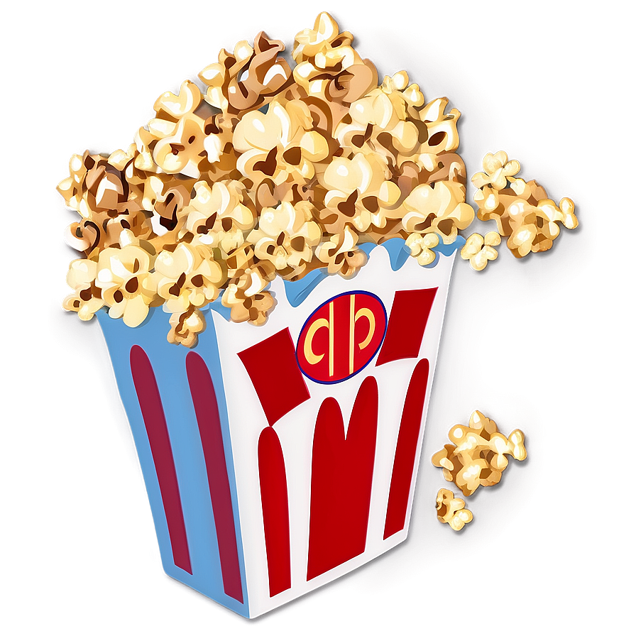 Download Popcorn Scene Png 05042024 | Wallpapers.com