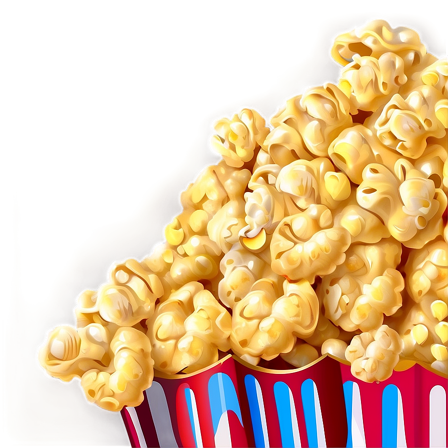 Popcorn Vector Png 05042024 PNG