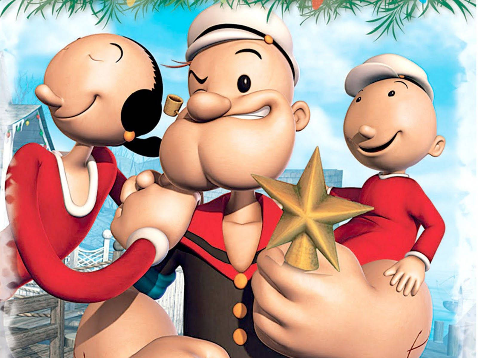 Popeye Family Wallpaper