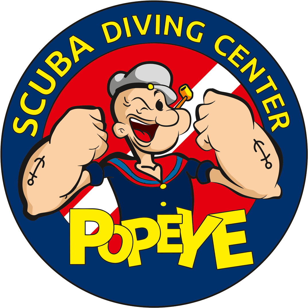 Popeye Scuba Diving Center Logo PNG