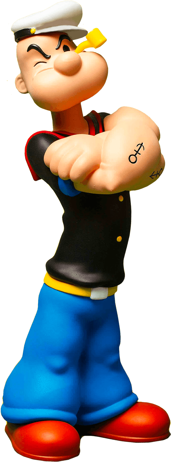 Popeye The Sailor Man Pose PNG