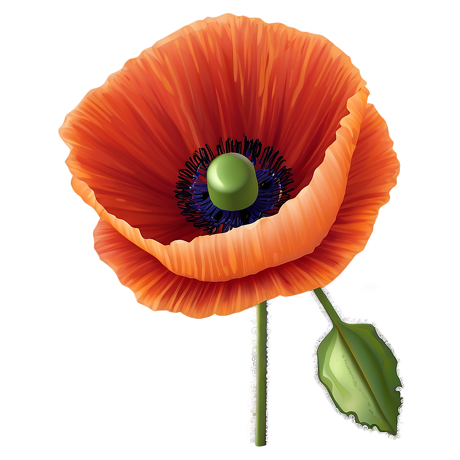 Poppy Flower Transparent Png Ods59 PNG