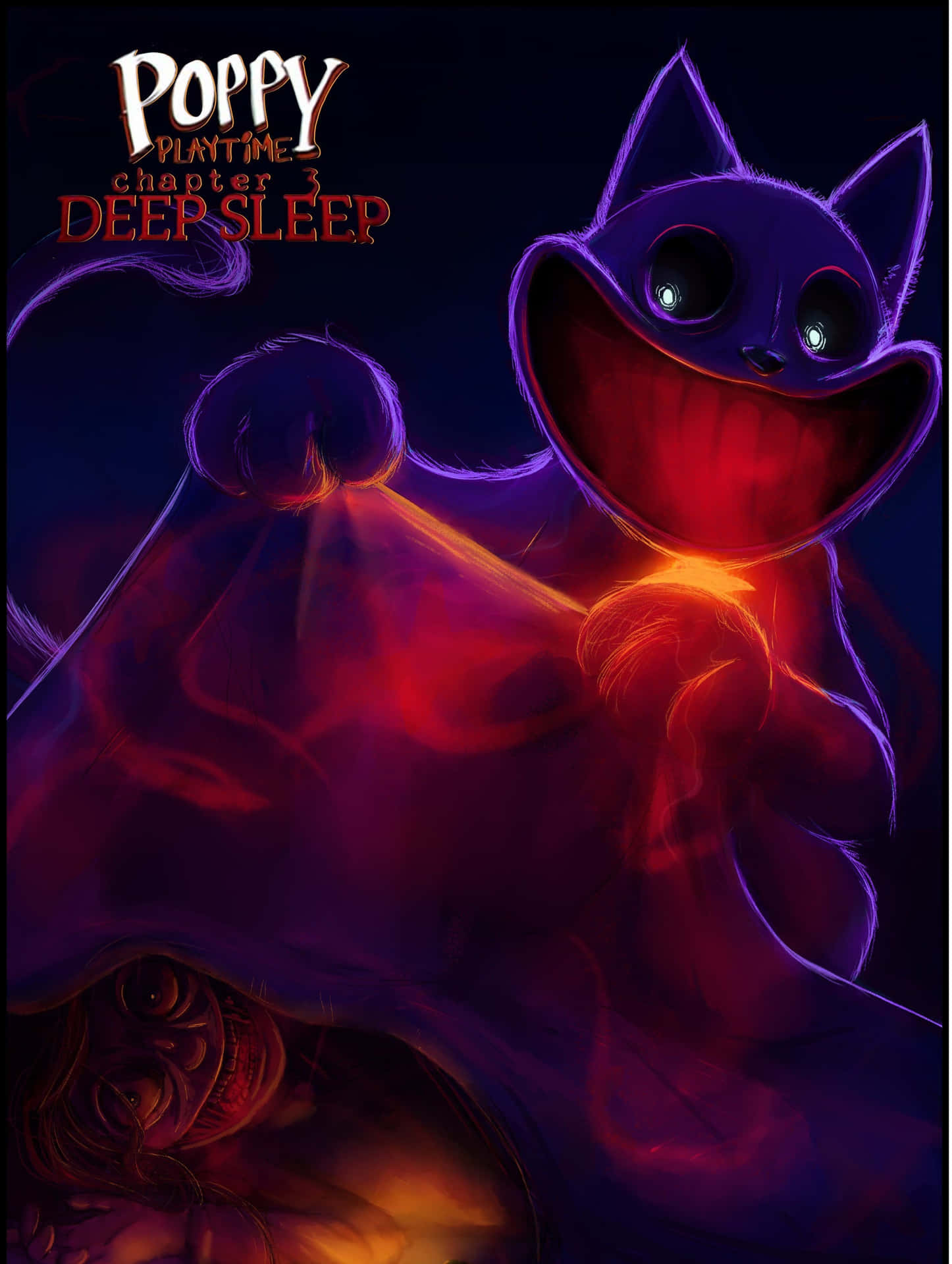 Poppy Playtime Chapter Deep Sleep Artwork Wallpaper