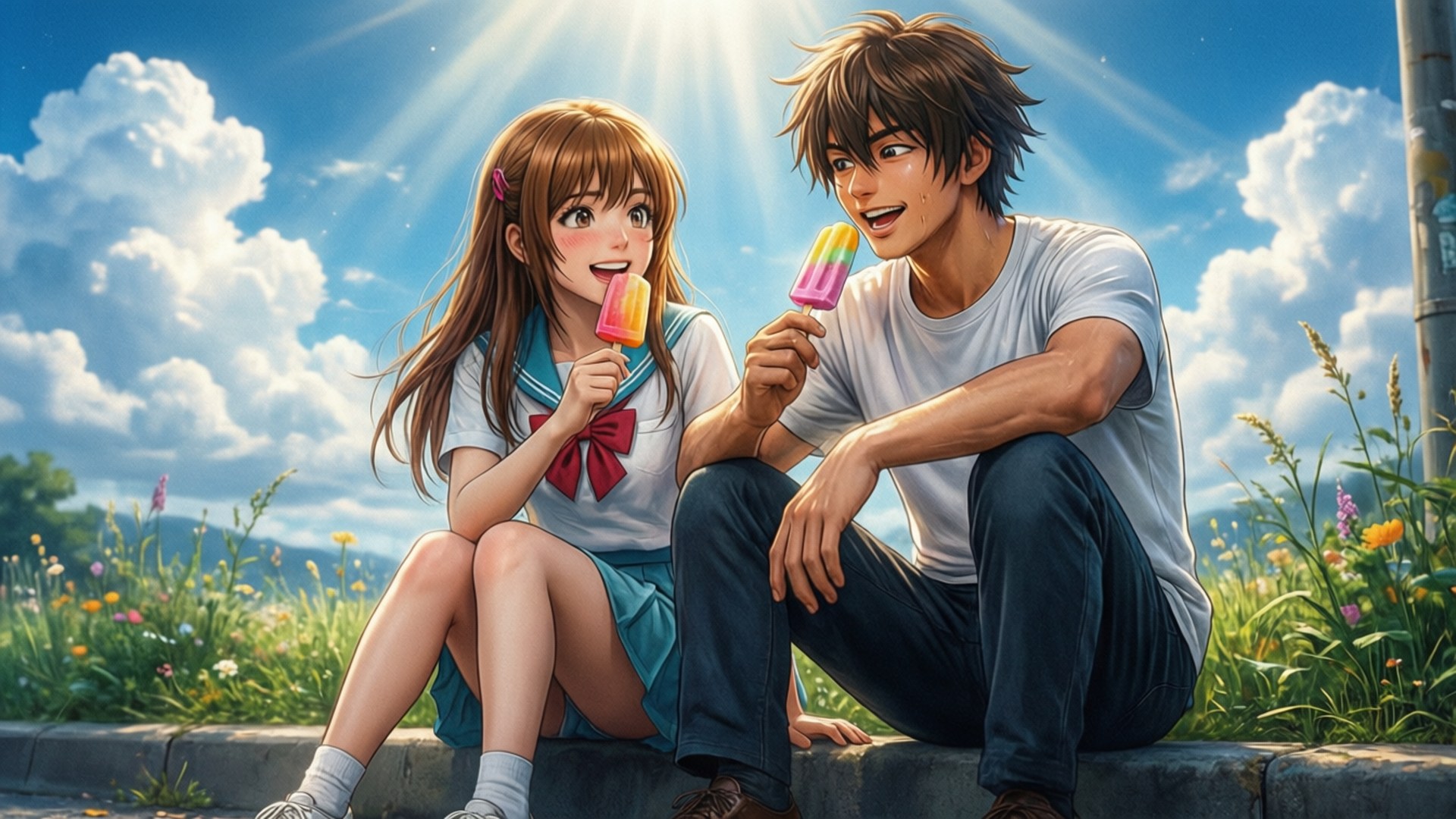 Popsicle Break Taustakuvat