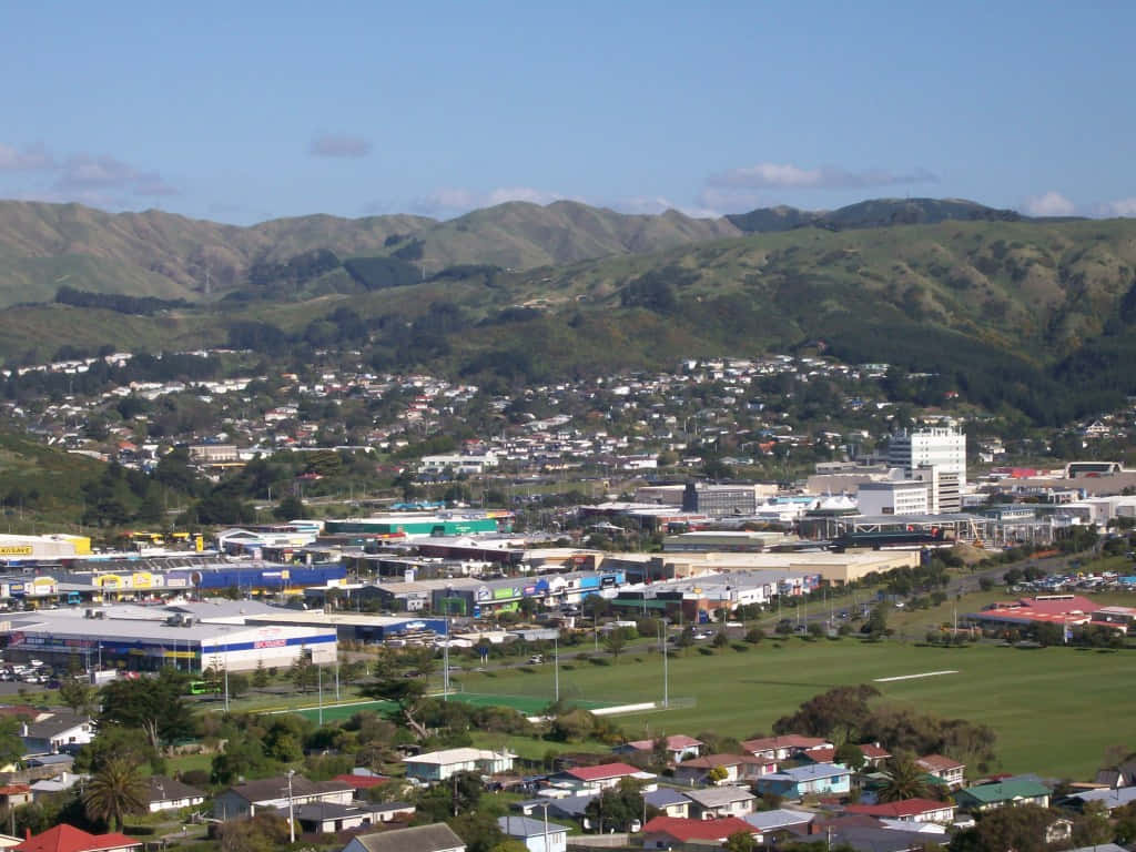 Porirua Cityscape New Zealand Wallpaper