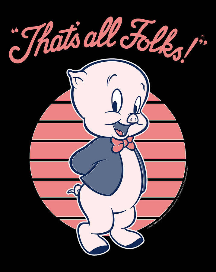 Porky Pig Cartoon Ending Picture