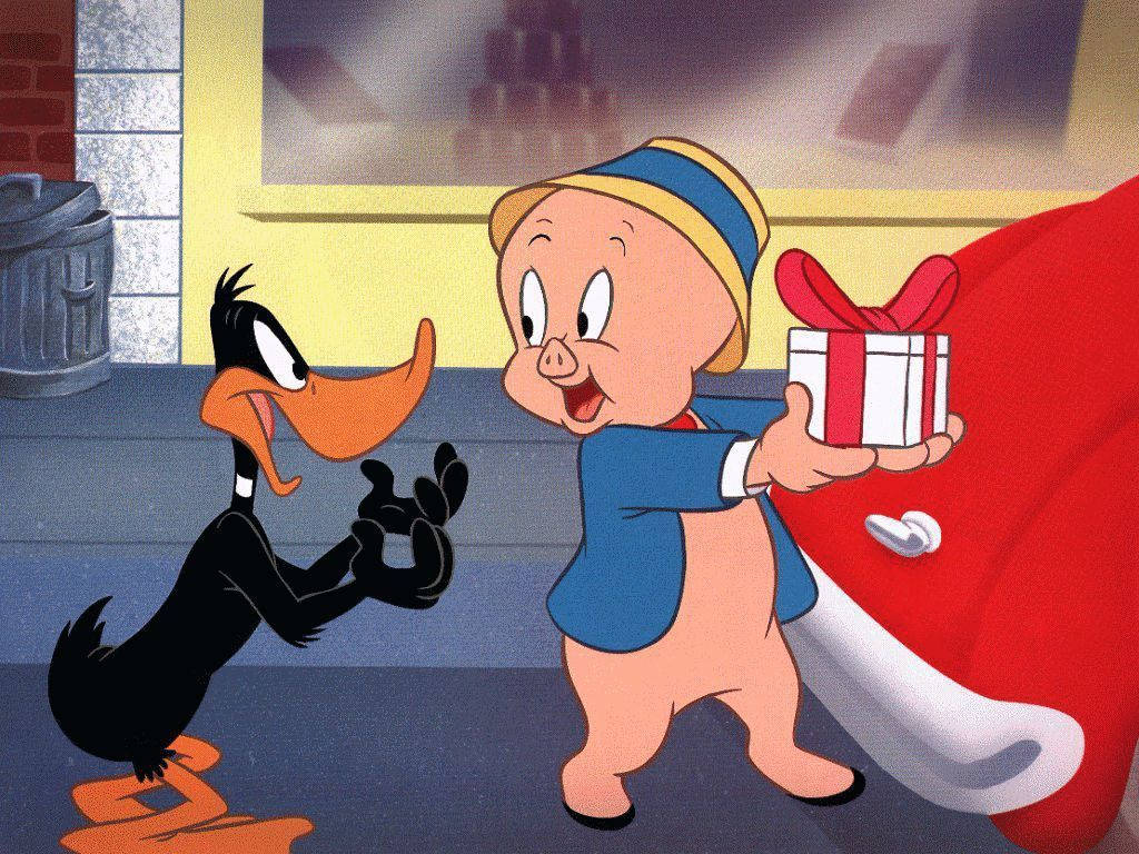 Porky Pig And Daffy Duck Background