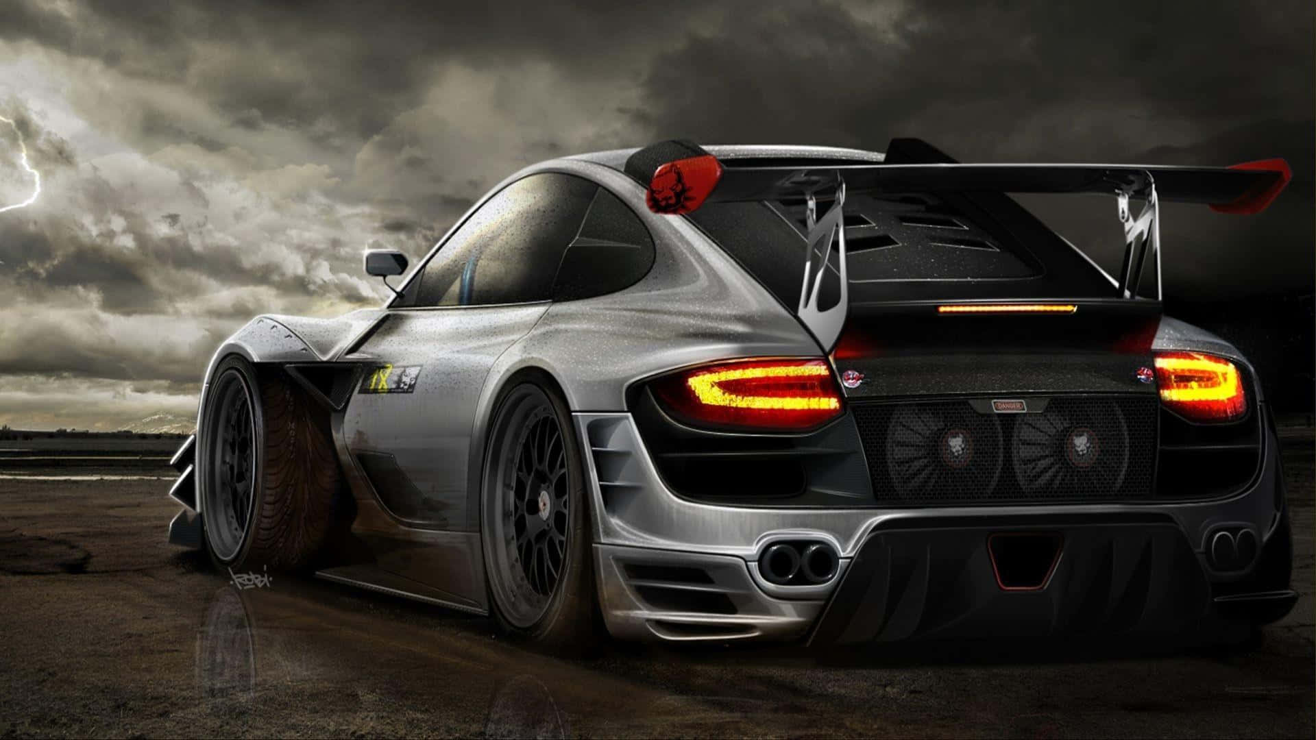 Stunning Porsche 911 Sports Car on Scenic Road