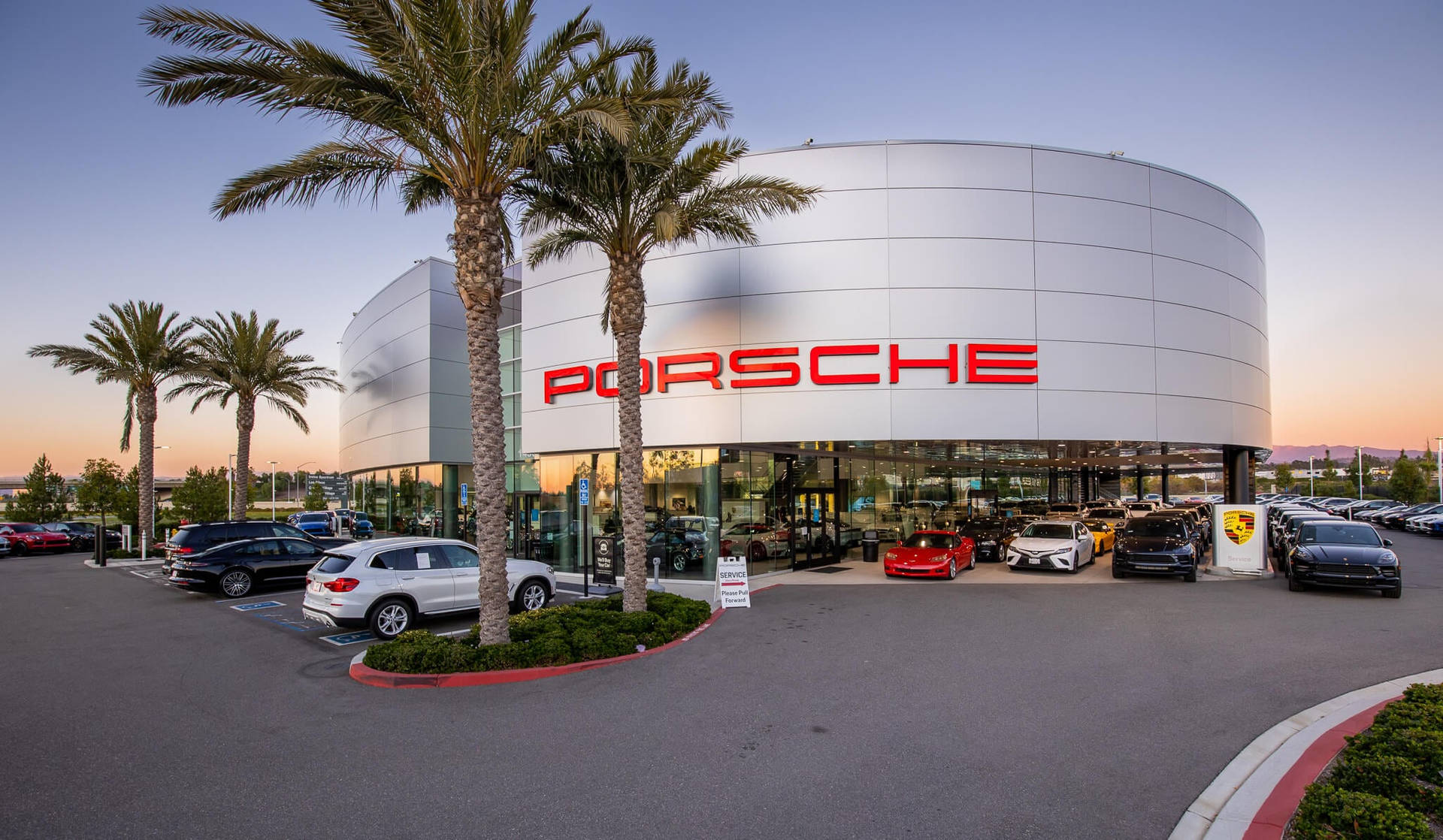 Concesionariode Autos Porsche En Irvine, California Fondo de pantalla