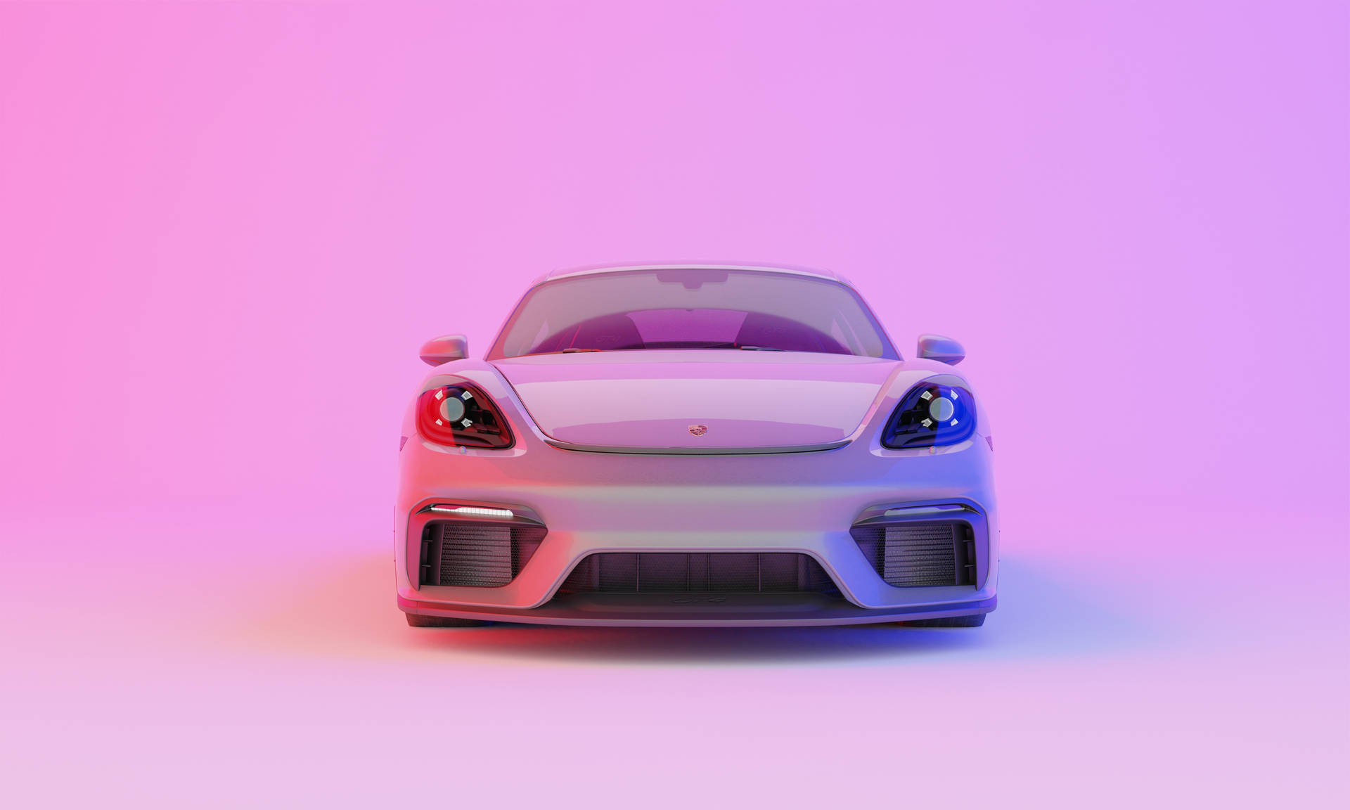 Porsche Cayman Luxury Car Creative Shot Wallpaper