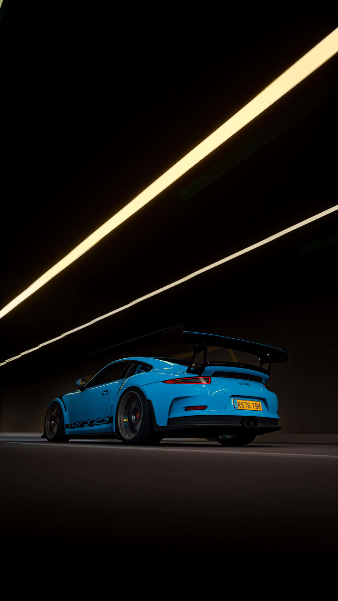 Porsche G T3 R S Dynamic Lighting Wallpaper