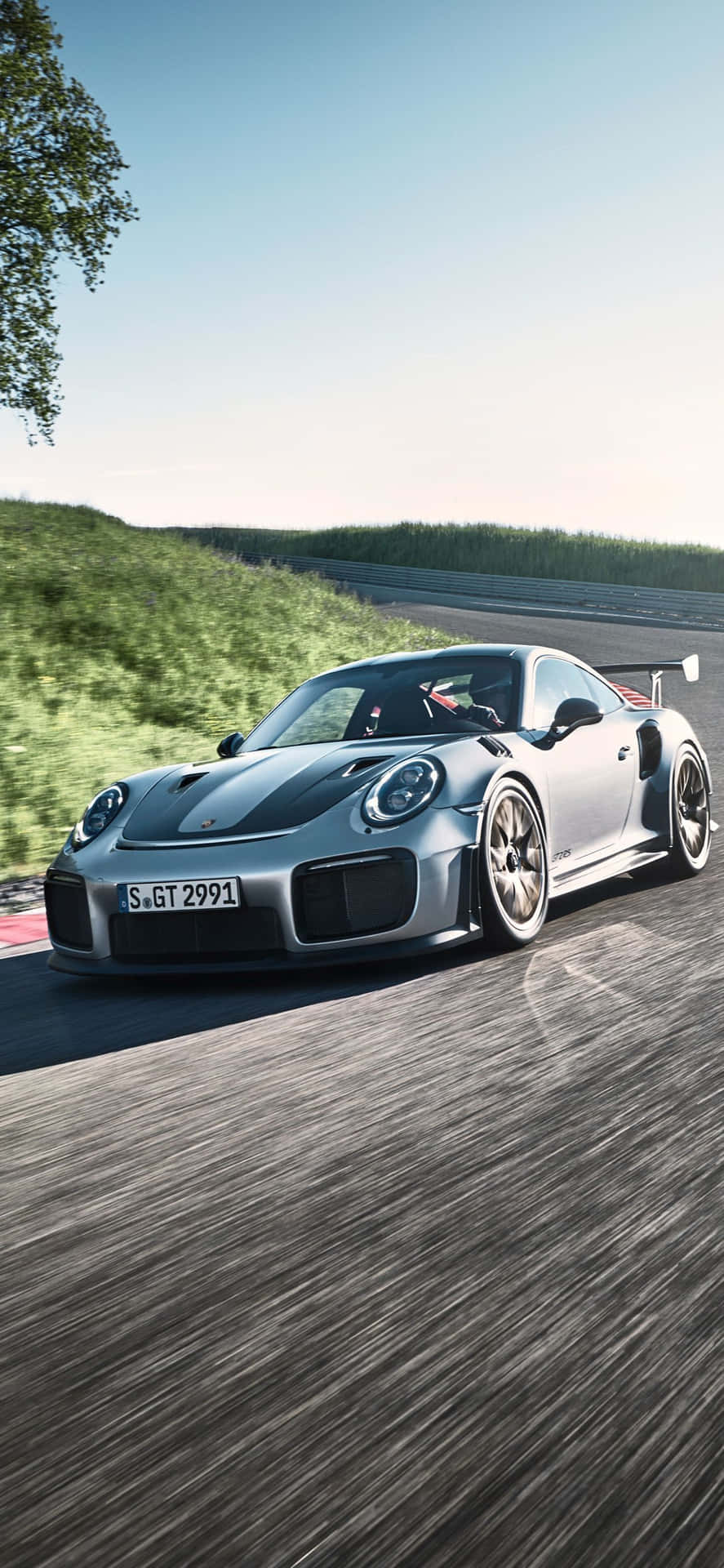 Porsche G T3 R S Speedingon Track Wallpaper