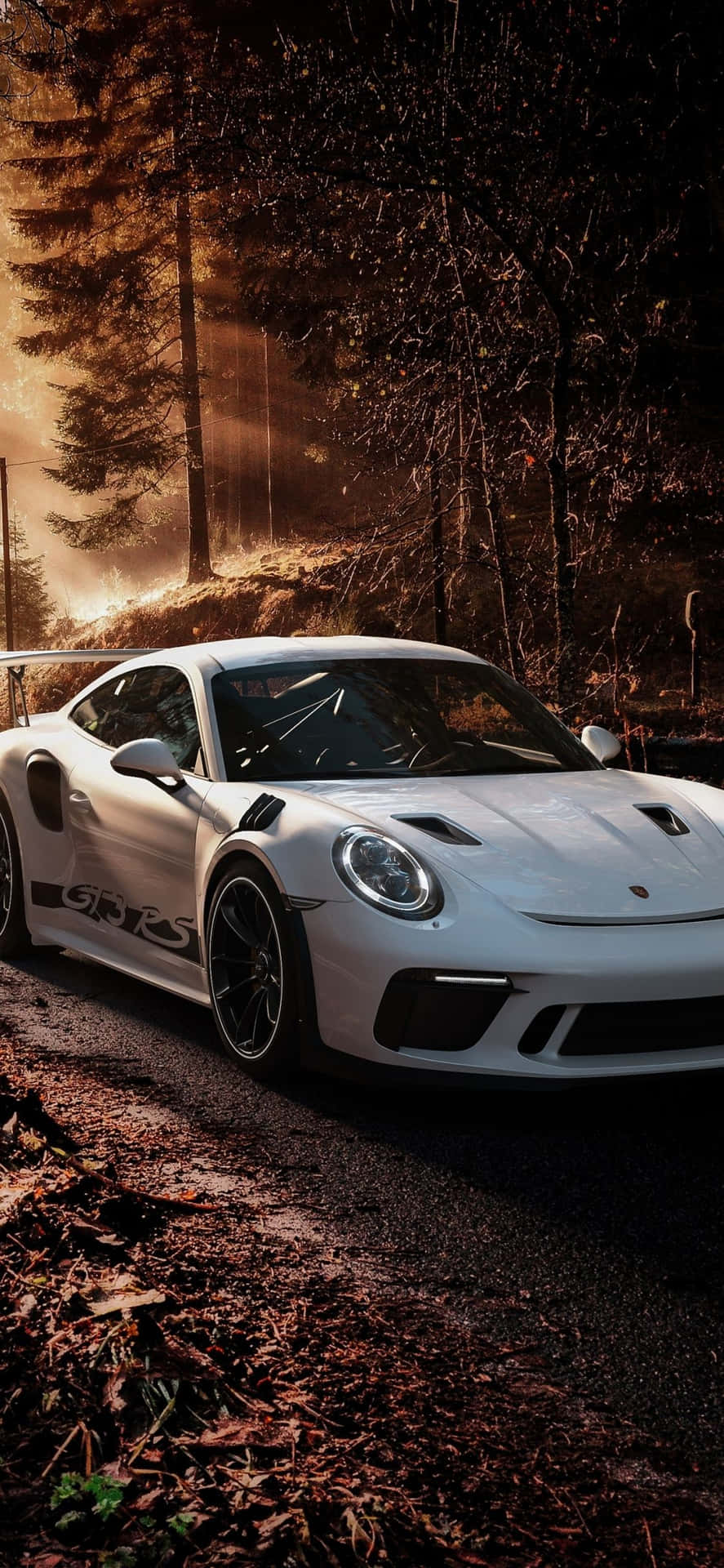 Impresionantefondo De Pantalla De Porsche Para Iphone Fondo de pantalla