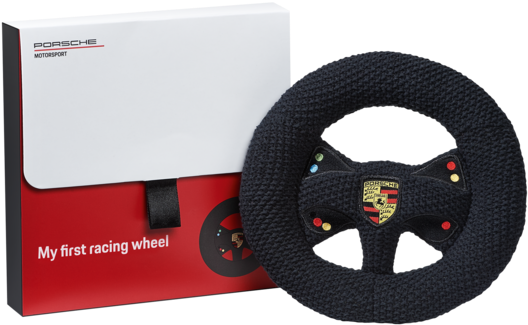 Porsche Kids Racing Wheel Packaging PNG