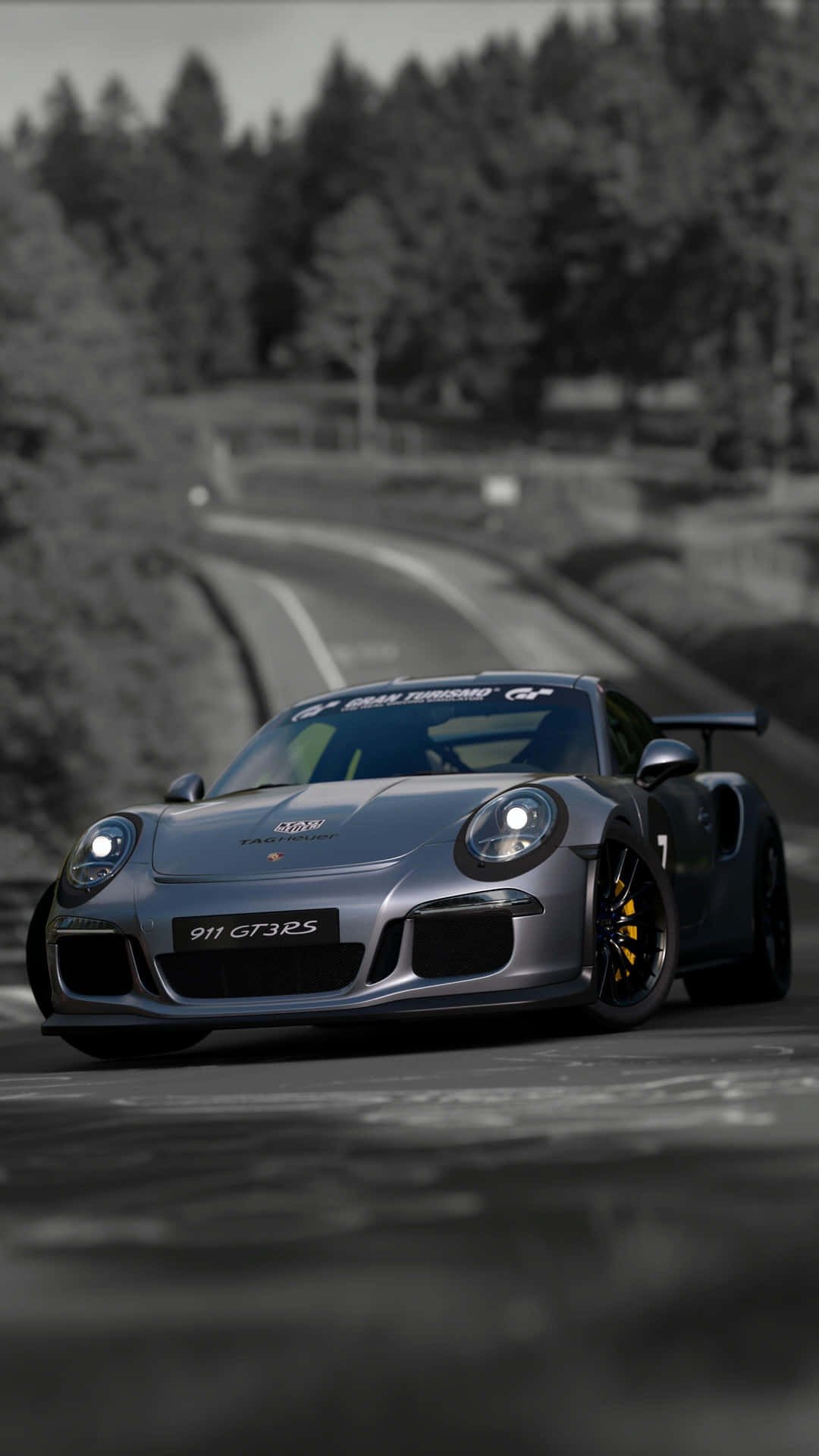 Porsche911 G T3 R S Speedingon Track Wallpaper