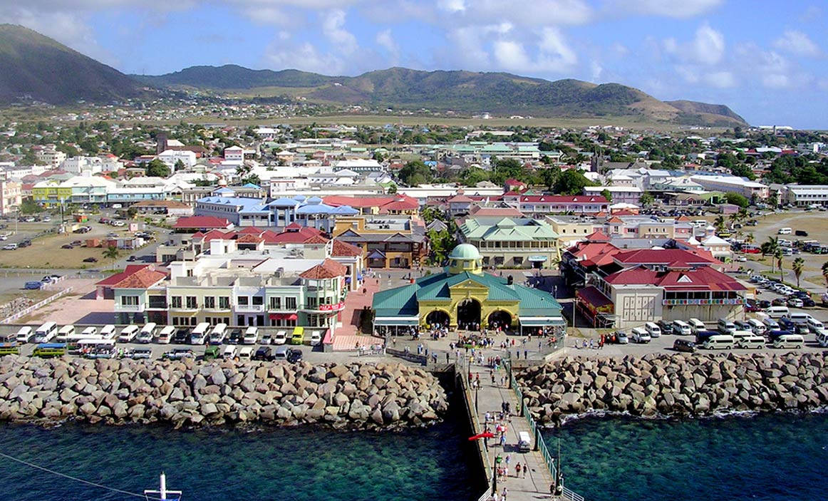 Port Zante St Kitts And Nevis Wallpaper