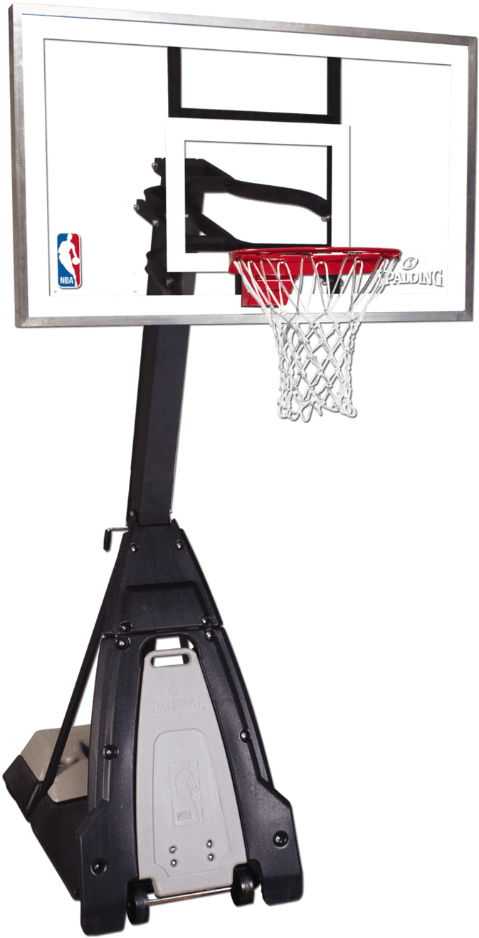 Portable Basketball System Spalding PNG