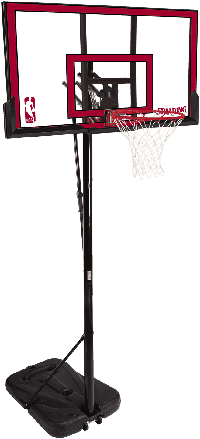Portable Basketball System Standing PNG