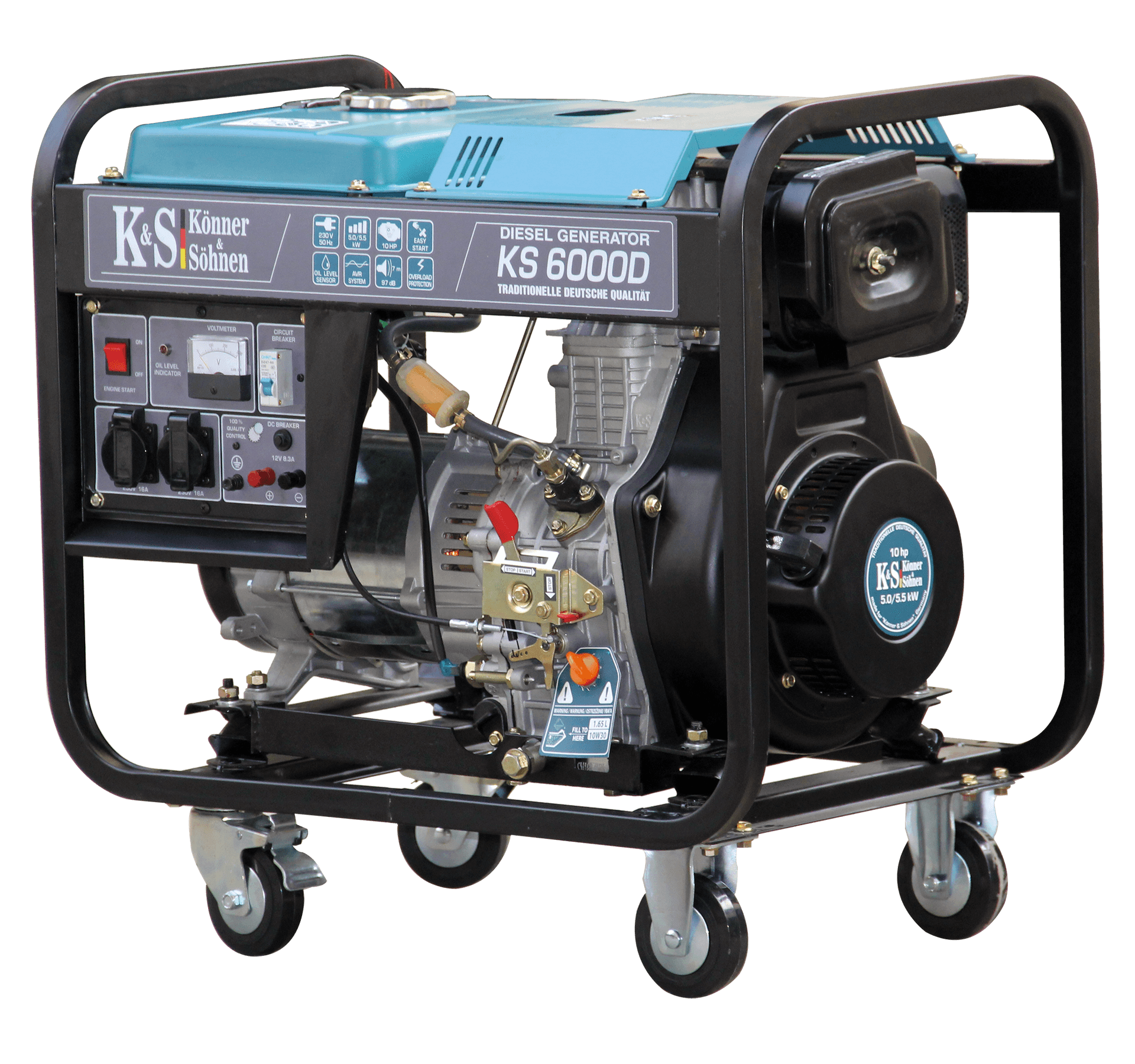 Portable Diesel Generator K S6000 D PNG