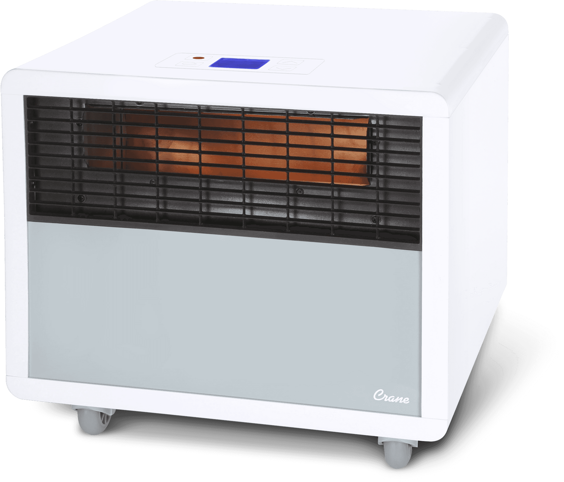 Portable Electric Space Heater White PNG