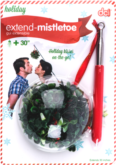 Portable Extendable Mistletoe Packaging PNG