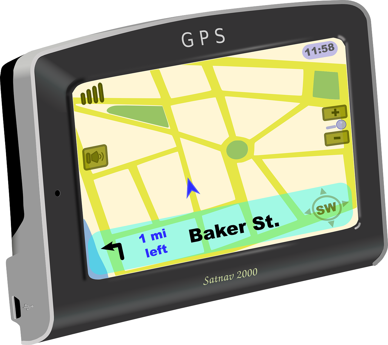 Portable G P S Navigation Device PNG