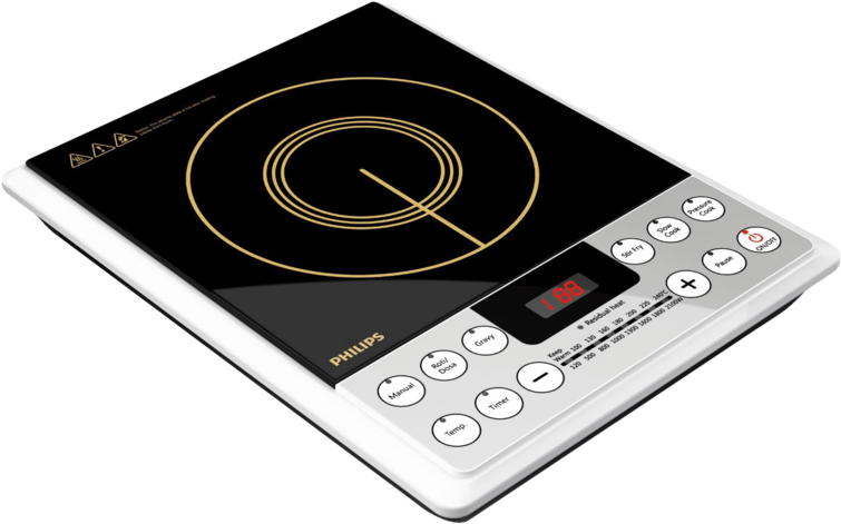 Portable Induction Cooktop Philips PNG