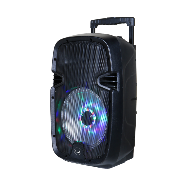 Portable Party Speakerwith L E D Lights PNG