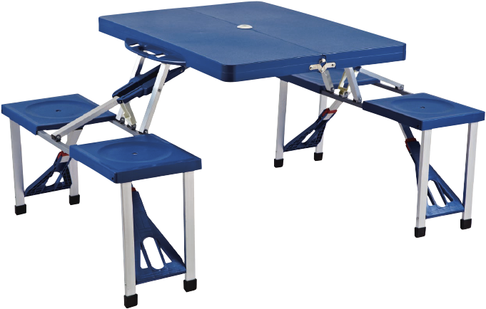 Download Portable Picnic Tableand Stools Set | Wallpapers.com