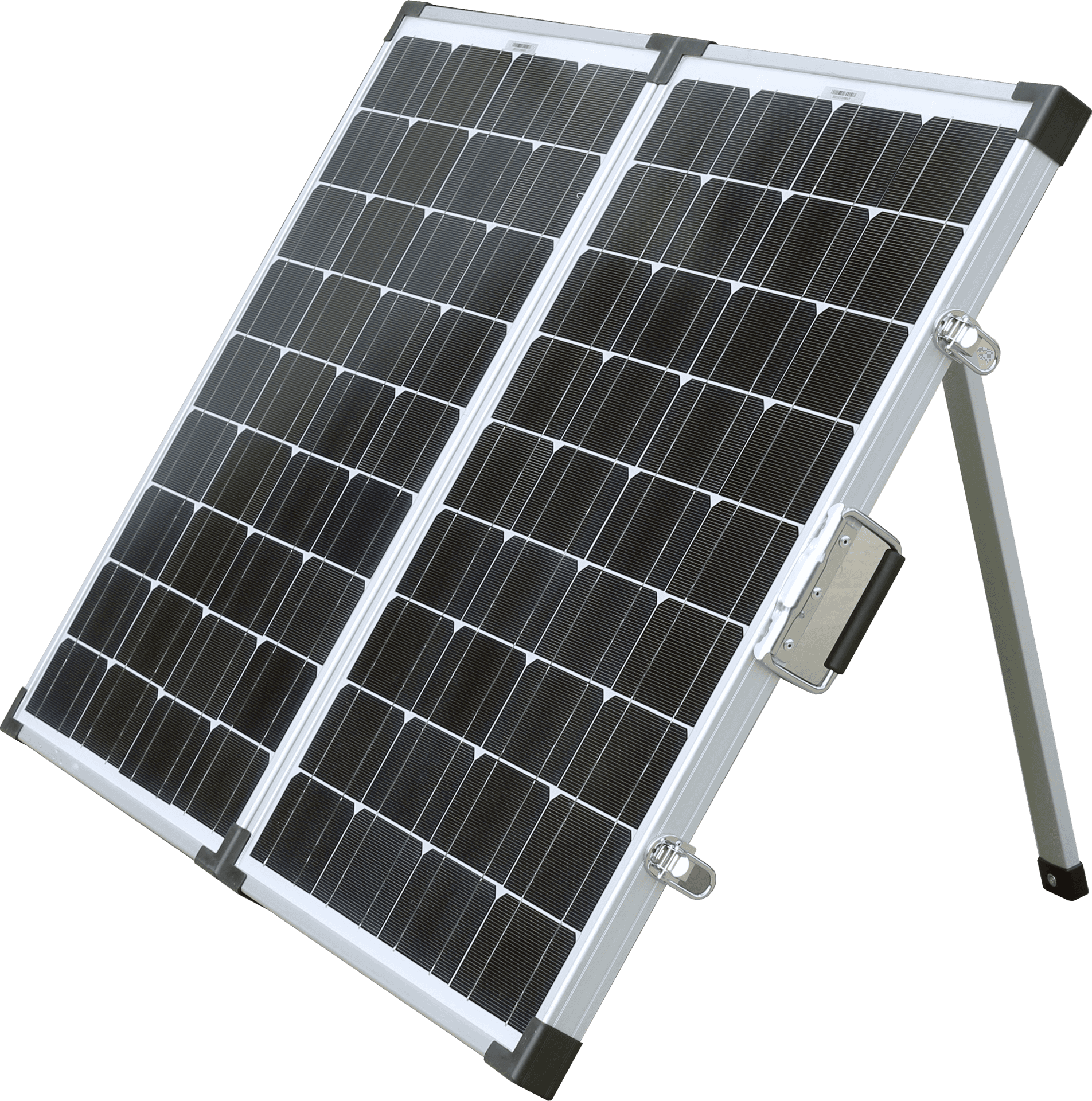 Portable Solar Panel Setup PNG