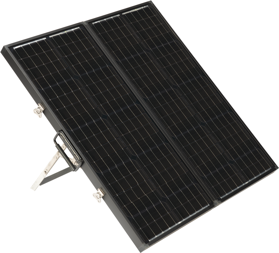 Portable Solar Panels Setup PNG