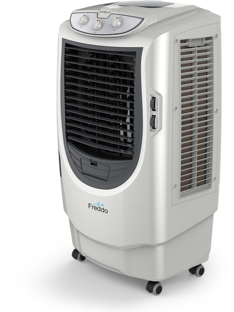 Portable White Air Cooler Freddo PNG